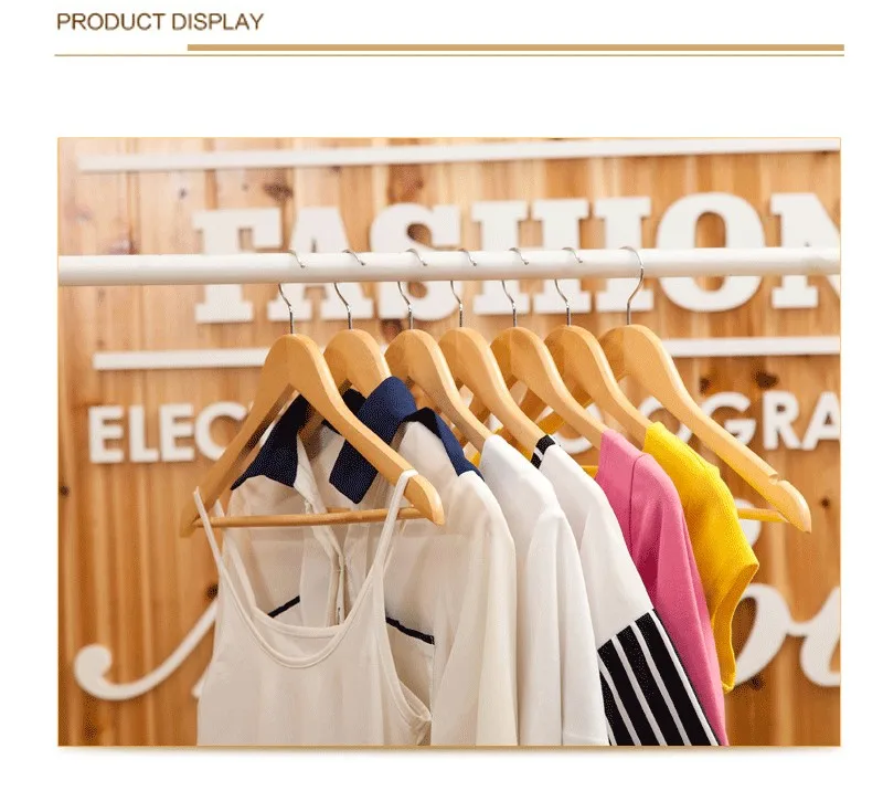 10 шт. за лот деревянная вешалка шкаф организации высокое качество и дешевые