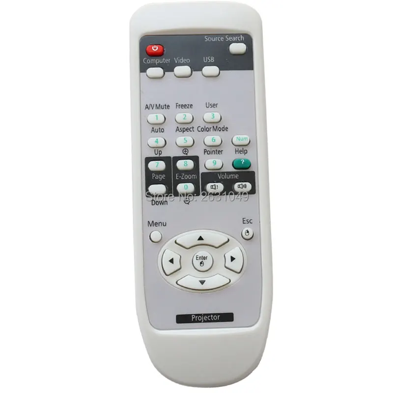 Пульт дистанционного управления подходит для epson проектор EMP-30 EB-X7 EMP-X5 EB-W6 EB-S7 EB-S8