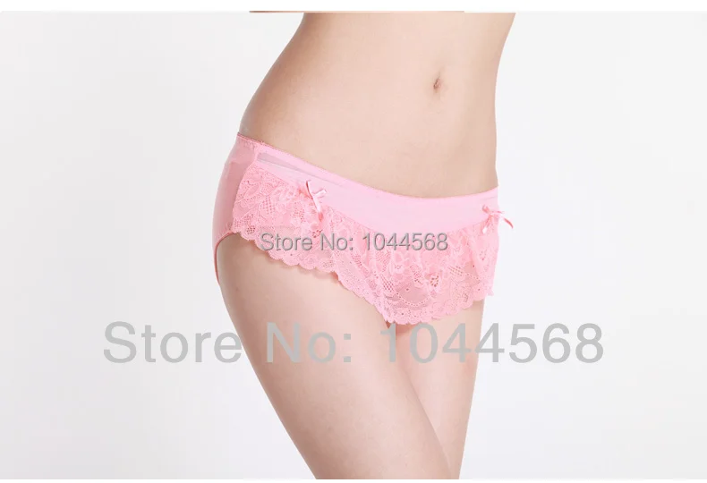 5pcs Sexy Cozy lingerie Panties Briefs Women Non-trace low-rise sexy underwear girls lace panties girl |