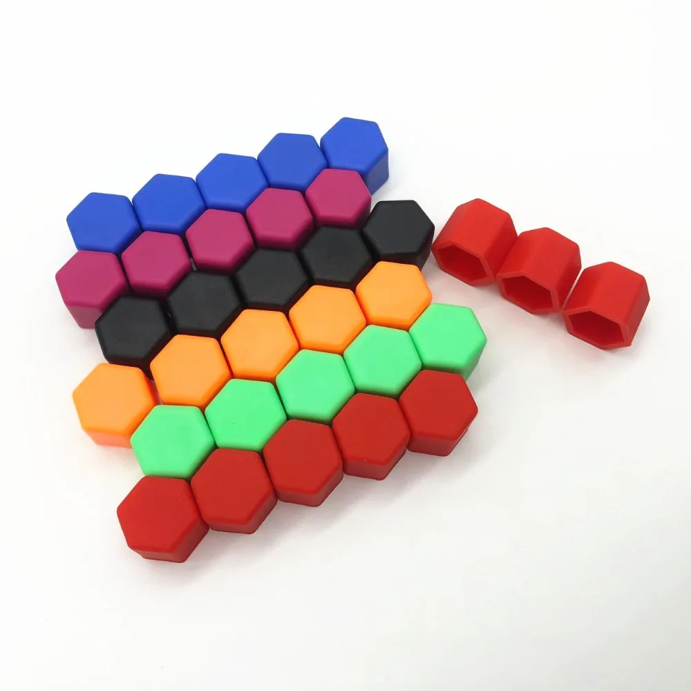 Силиконовый колпачок болта ступицы колеса автомобиля гайка обода защита для Skoda