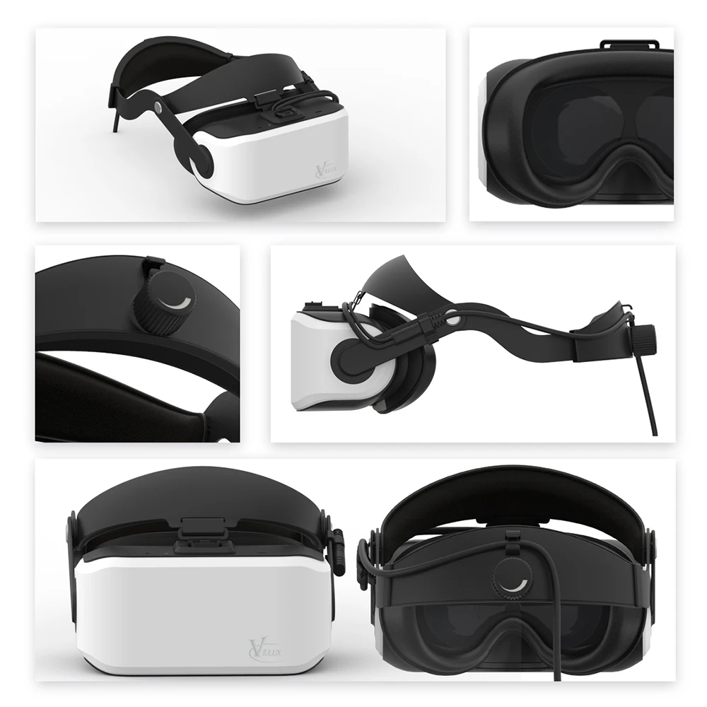 VIULUX V8 VR 3D гарнитура для ПК 2K Поддержка настройки объекта 5 дюймовый экран