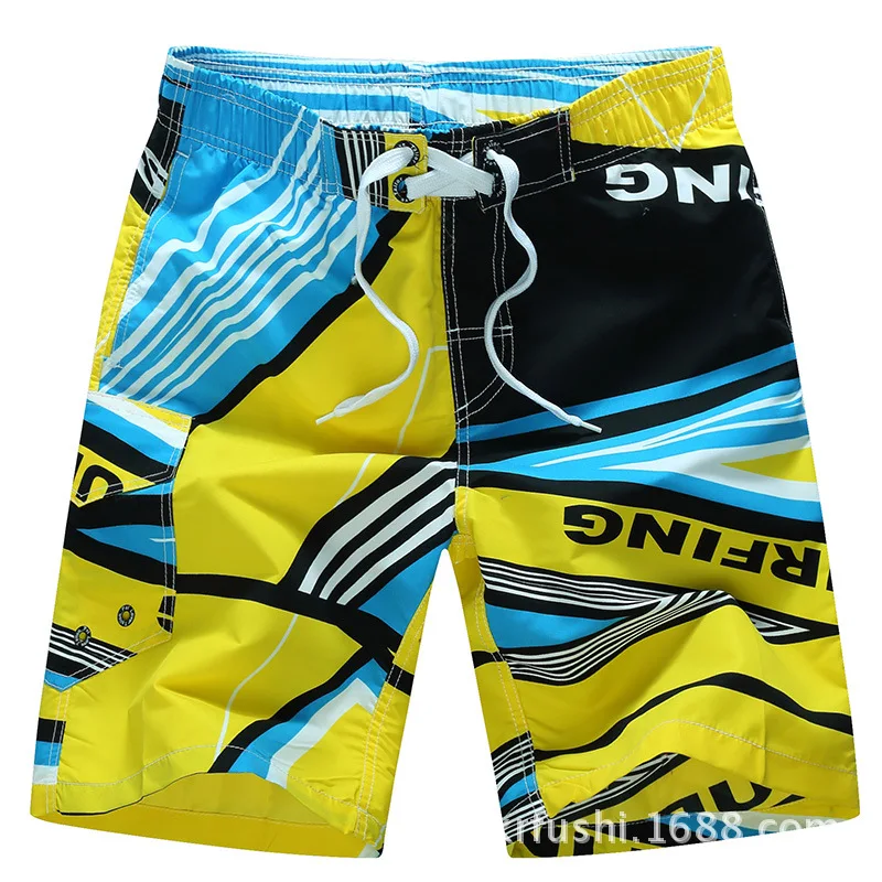Мужские шорты серфинга летние спортивные пляжные Homme Короткие штаны Quick Dry Boardshorts