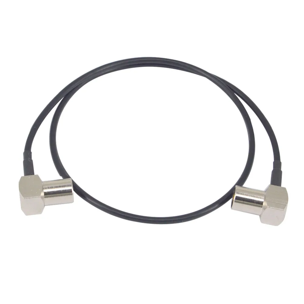 10 шт. 50 см коаксиальный Перемычка RG174 Удлинительный кабель TV штекер к телевизору