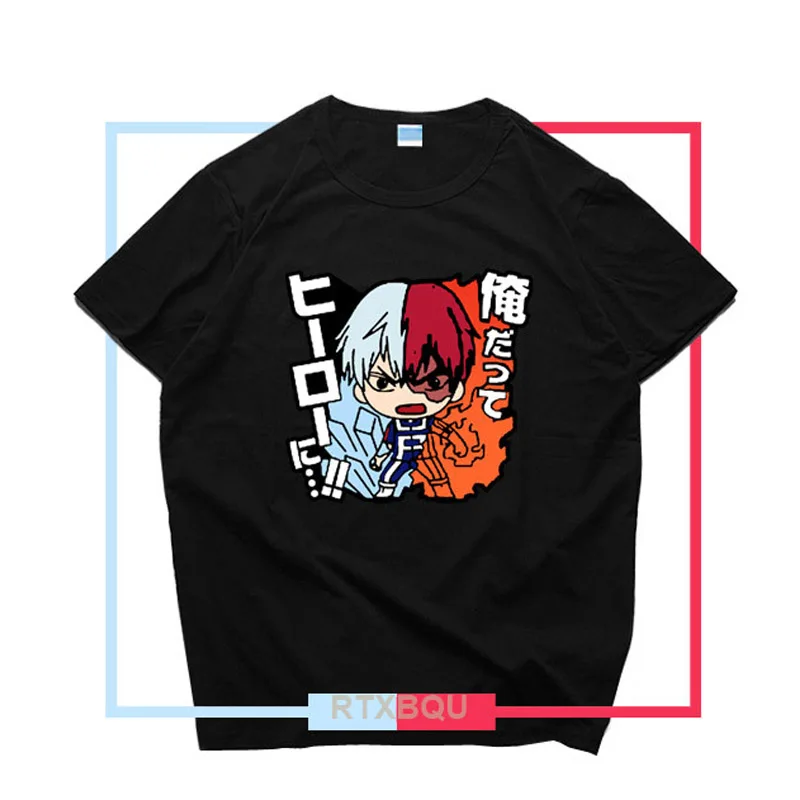 Футболка Boku с героями аниме Моя геройская академия футболка izuku midoriya для мужчин и
