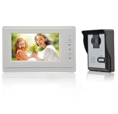 XINSILU домашний Интерком охранника система Продвижение цена 700TVL HD камера+ " ЖК-дисплей с высоким разрешением экран видео и аудио дверной телефон