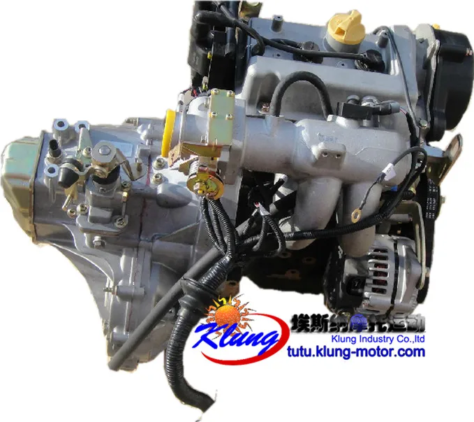 Двухцилиндровый топливный двигатель KLUNG 2x4 600cc с коробкой передач для карт багги