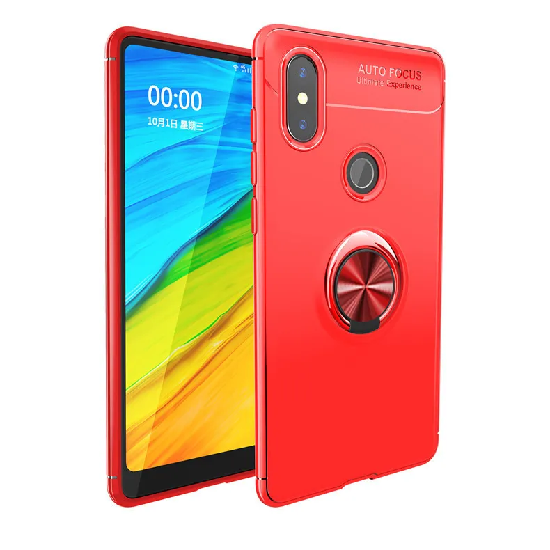 Чехол для Xiaomi Redmi Note 6 Pro, чехол для Redmi Note6 с магнитным кольцом на палец, задняя крышка для телефона, чехол для Xiaomi Redmi Note6 Pro