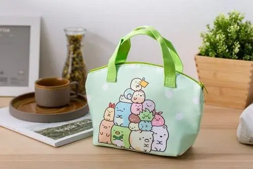 green 1 предмет, мультяшная милая сумка sumikko gurashi friends аниме, сумка, повседневные сумки на плечо для девочек - Цвет: green