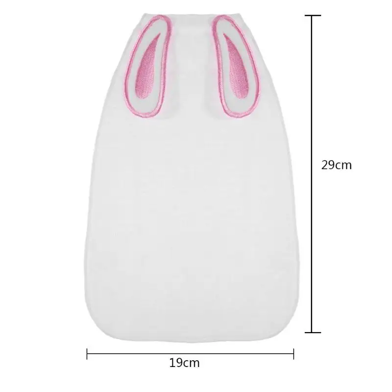 Cute Rabbit Ears Baby Back Towel Carpet Four Layers Cotton Gauze Sweat Absorption Soft Kids Boys Girls Wipe Pad Gifts | Мать и ребенок