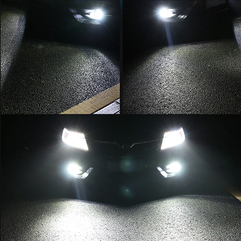 KEVANLY Автомобильная противотуманная фара H16 5202 LED H1 H3 H4 H7 H8 H11 9005 9006 880 881 P13W HB3 HB4 COB