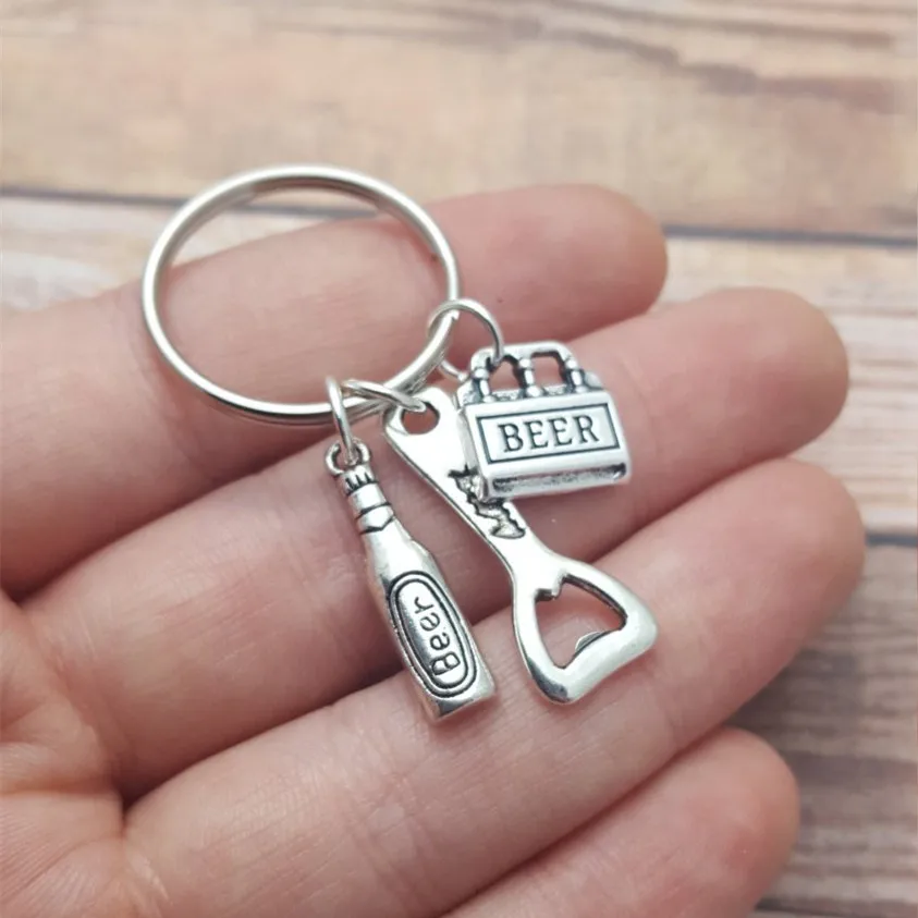 1 шт. новинка ювелирное изделие пивная бутылка для любителей пива питья