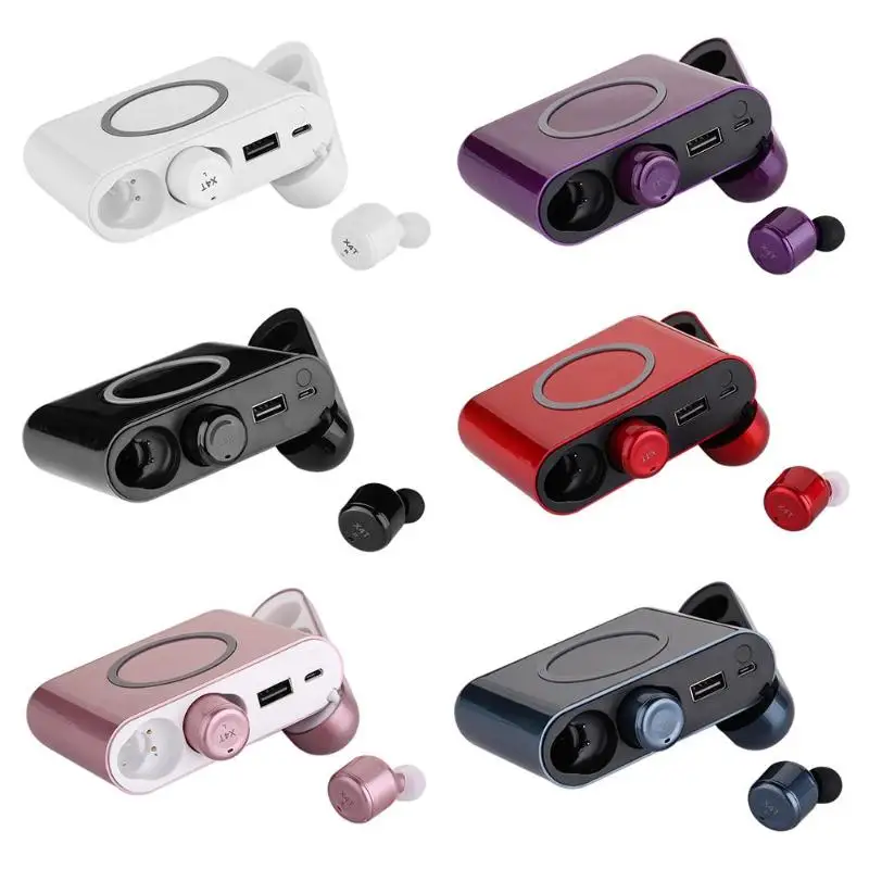 X4T модные мини-наушники Беспроводные Bluetooth-наушники HiFi-наушники Гарнитура с