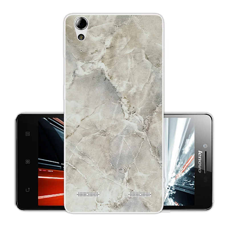 For Lenovo A6010 Plus & A6000 Soft TPU Stone Phone Case 5" for Lemon K3 K30-T Cover Clear Skin K 3 |