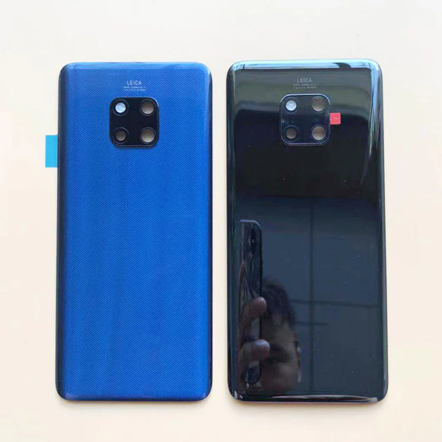 6,3" стекло для HUAWEI mate 20 pro для очистки ногтей задняя дверь чехол на заднюю крышку чехол+ липкая наклейка