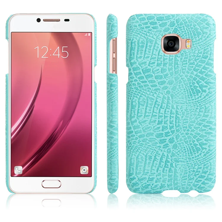 Роскошная модель крокодиловой кожи кожаный чехол для Samsung Galaxy C5 противоударный