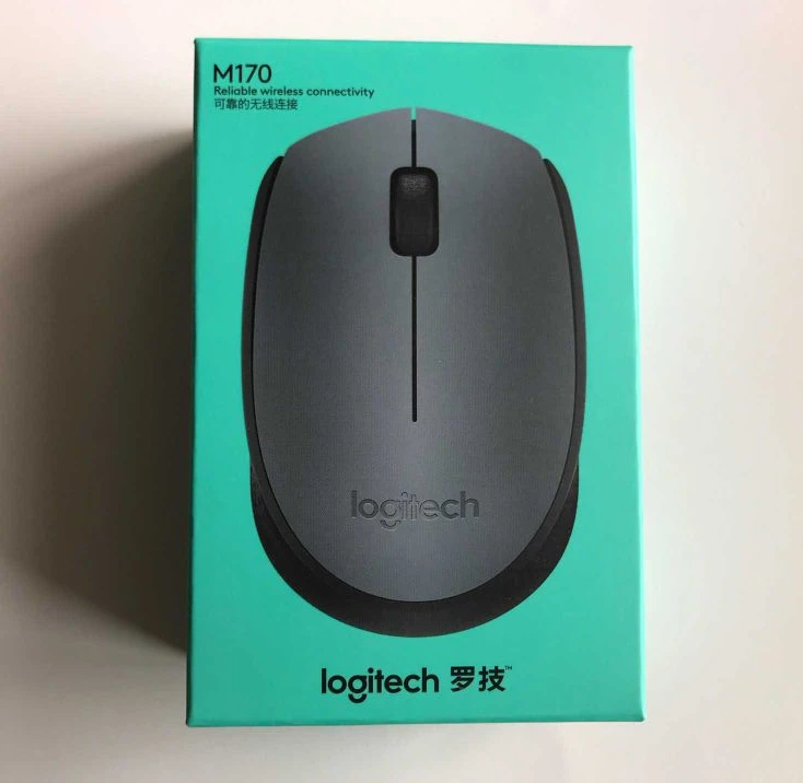 Оригинальная беспроводная мышь logitech M170 2,4G с разрешением 1000 точек/дюйм, нано-приемник для ПК, поддержка игры, официальное подтверждение
