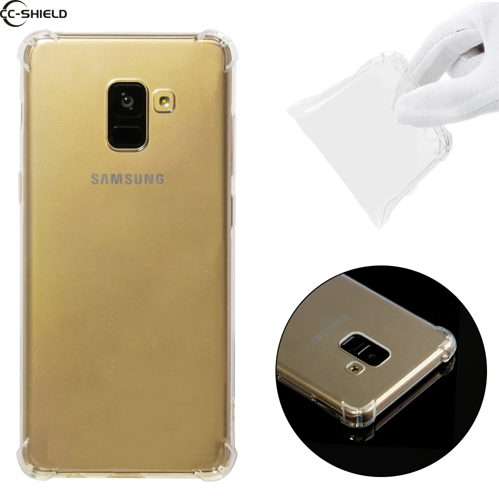 Мягкий чехол для Samsung Galaxy A8 Plus 2018 A730 A730F A730F/DS SM-A730F SM-A730F/DS ультратонкий прозрачный