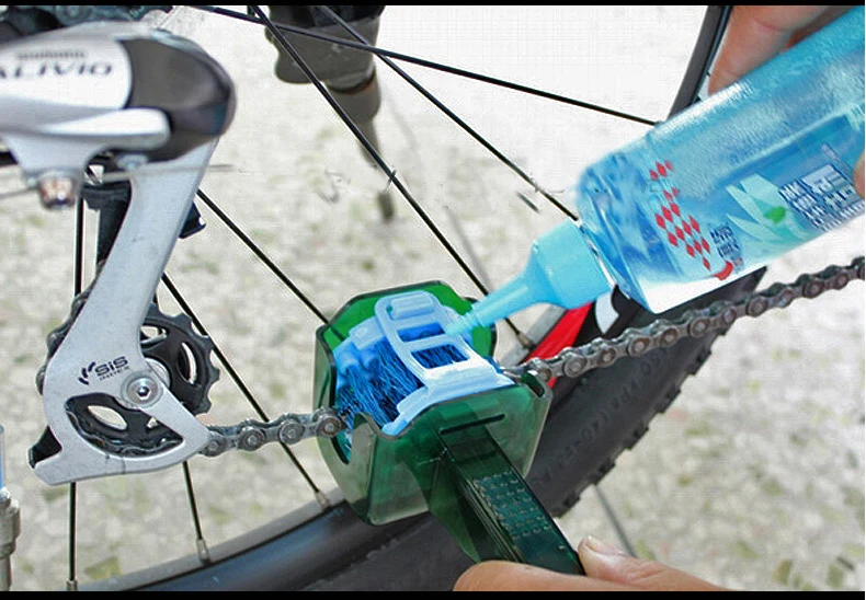 Ciclismo Cadena Bicicleta велосипедный мотоцикл велосипедная цепь шатун Щетка Очиститель, инструмент для очистки велосипеда мойка принадлежность для чистки
