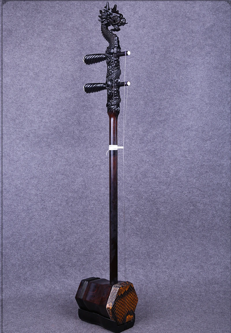 Китайская народная струна Erhu инструмент Huqin стрик музыка черное дерево голова