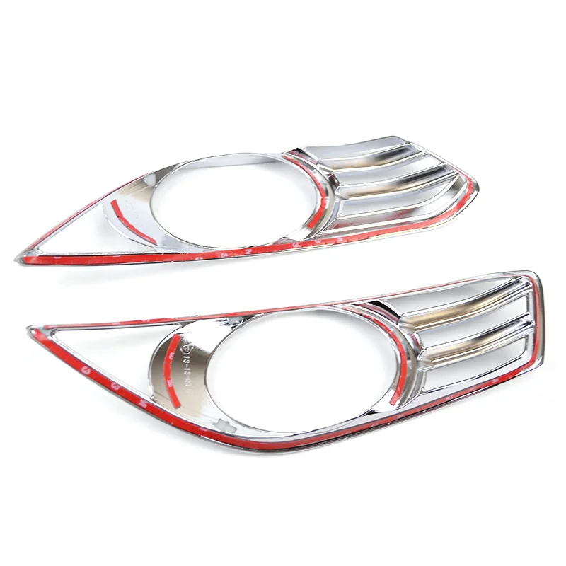 Для Ford Fusion Mondeo 2013 Chrome передние противотуманные Foglight КРЫШКА лампы Отделка украшения интимные аксессуары стайлинга автомобилей