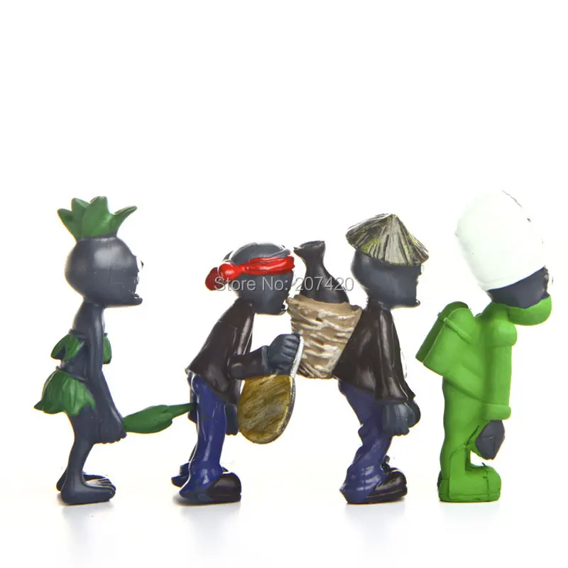 

8pcs/set PVZ Plants vs Zombies Generation 3 PVC Action Figures Collection Model Toys Dolls