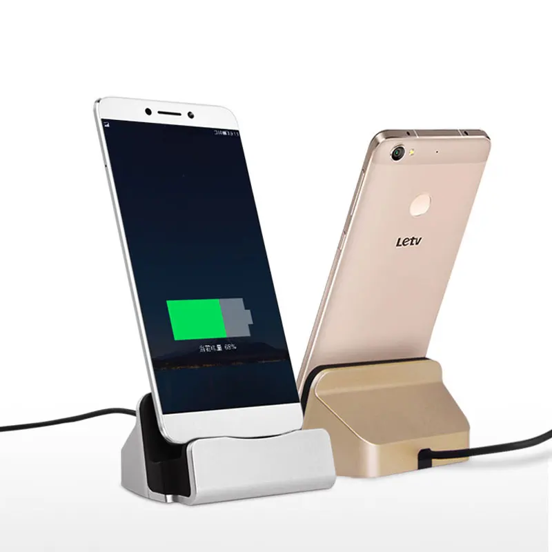 Держатель для телефона с USB кабелем типа C Samsung Galaxy S8 S9 Plus Note 8 Huawei P9 P10 Lite Xiaomi Mi A1