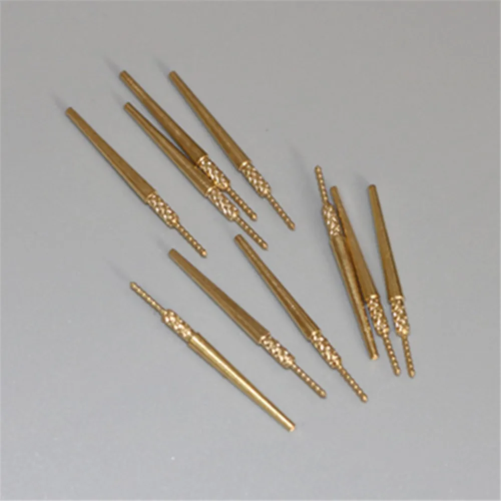 1000 шт./пакет медные штифты с шипами лабораторные инструменты 3 # зубные латунные 2