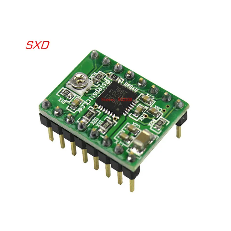 Детали Reprap Ramps 1 4 A4988 модуль шагового двигателя с радиатором | Электронные