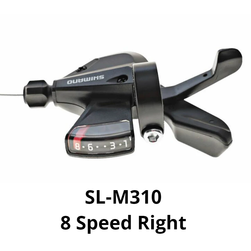 Altus SL-M310 3 s/7 s/8 s/21 s/24 s 3x7 3x8 скорость M310 велосипед переключатель триггера набор Rapidfire с оригинальным кабелем переключения передач - Цвет: m310 8 Speed Right