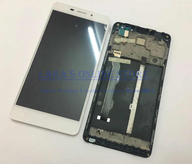 Протестированный хорошо для lenovo A5600 A5890 A5860 ЖК-дисплей+ сенсорная панель, дигитайзер, стекло в сборе с рамкой+ Инструменты для ремонта