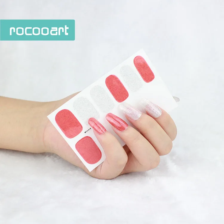1 шт., Модные накладные накладки для ногтей, клейкие наклейки для ногтей, цветные самоклеющиеся фольги для ногтей, декоративные художественные наклейки - Цвет: Y5118