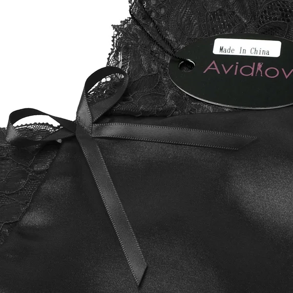 Женские пижамы Avidlove, сексуальное ночное белье, летние шорты, набор, сексуальное атласное нижнее белье, ночная рубашка на тонких бретелях, сексуальные пижамы