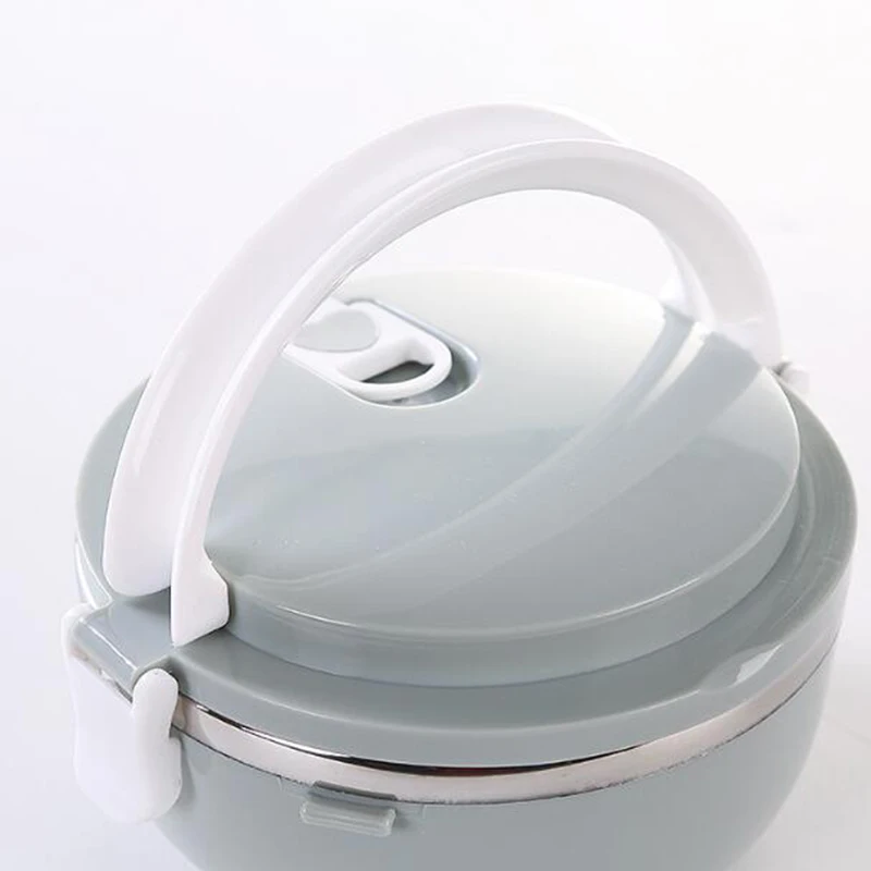 Stainless Steel dinnerware Sets Portable instant noodles bowl Food Thermo Lunch boxs Kids family Thermal box lunch supplies | Дом и сад