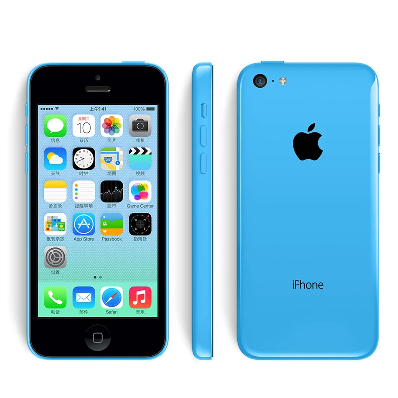 Оригинальное разблокирована Apple IPhone 5C 32 ГБ+ 1 ГБ хранения iPhone 5C GSM HSDPA двухъядерный 8mpix Камера 4." экран iPhone 5C