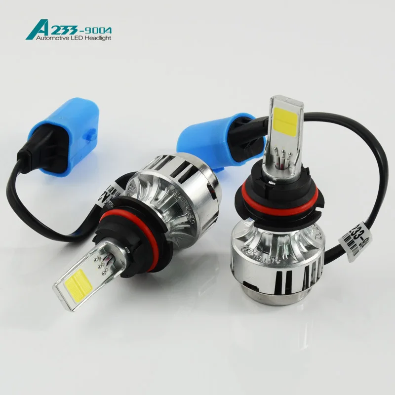 66 Вт H7 COB LED Фары Автомобиля Авто Лампы ПРИВЕЛО Комплект 6000LM 6000 К 3000 Лампочки H1 H3 H8 H9