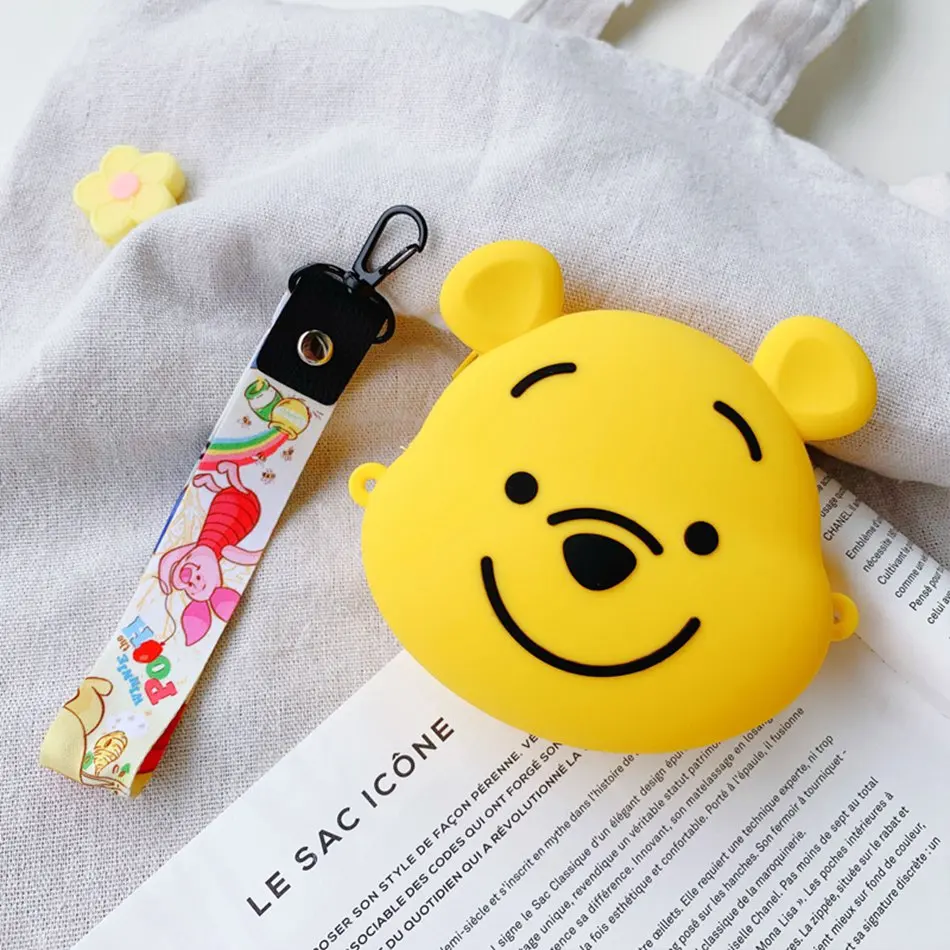 Кожаный чехол для наушников для AirPods чехол Крышка в виде роскошной сумки для Apple Airpods 2 Чехол карманная коробка для Earpods мультяшная Защитная крышка - Цвет: 243-E