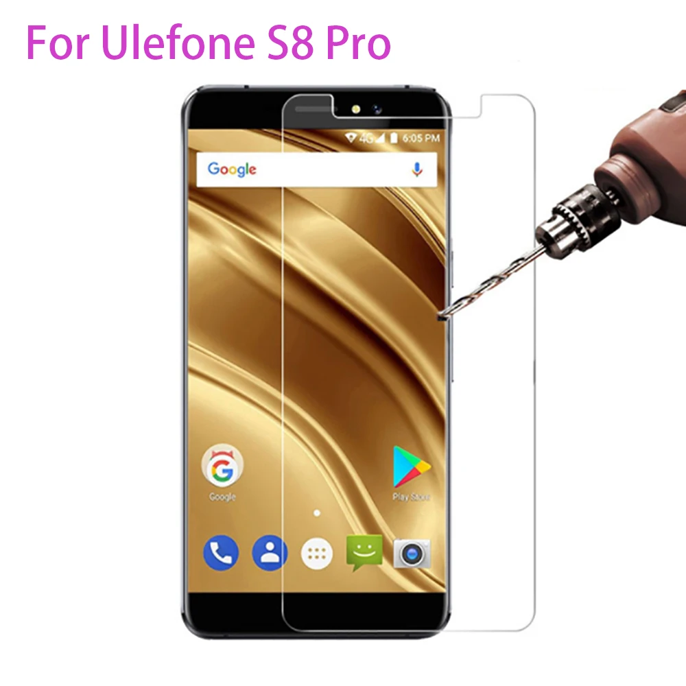 2 шт. закаленное стекло Naxtop 2.5D для Ulefone Armor X3 S10 S9 S8 S7 T2 Pro прозрачное|Защитные стёкла