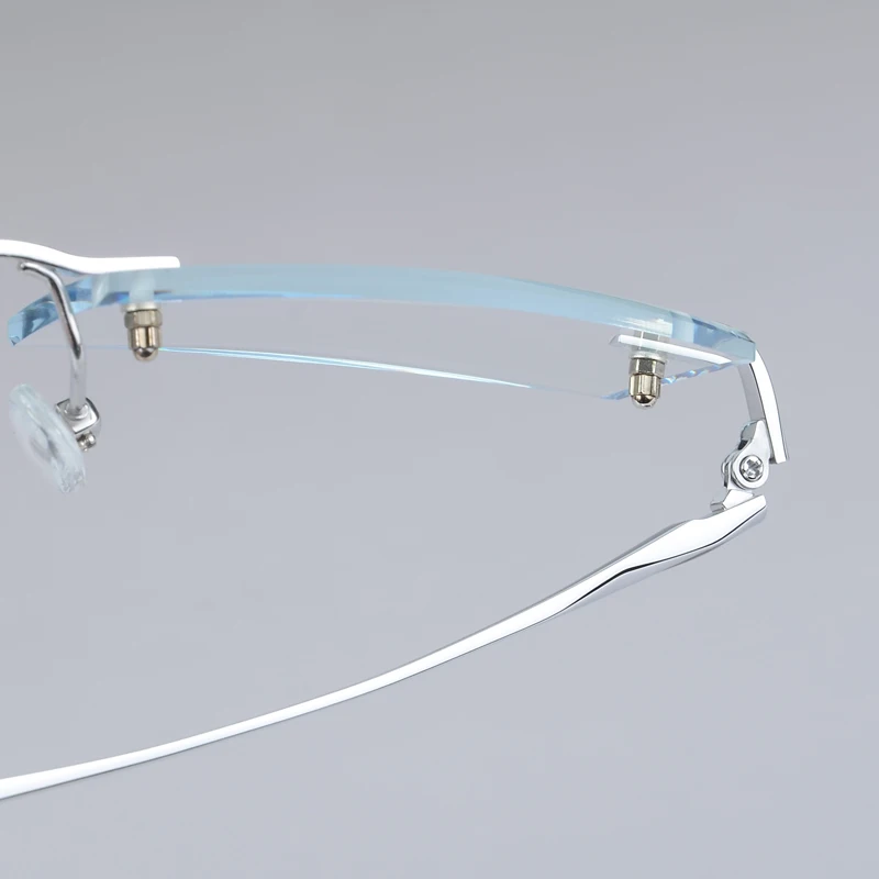 2017 очки без оправы с титановой оправой унисекс оправа для пресбиопии Ti Золотые