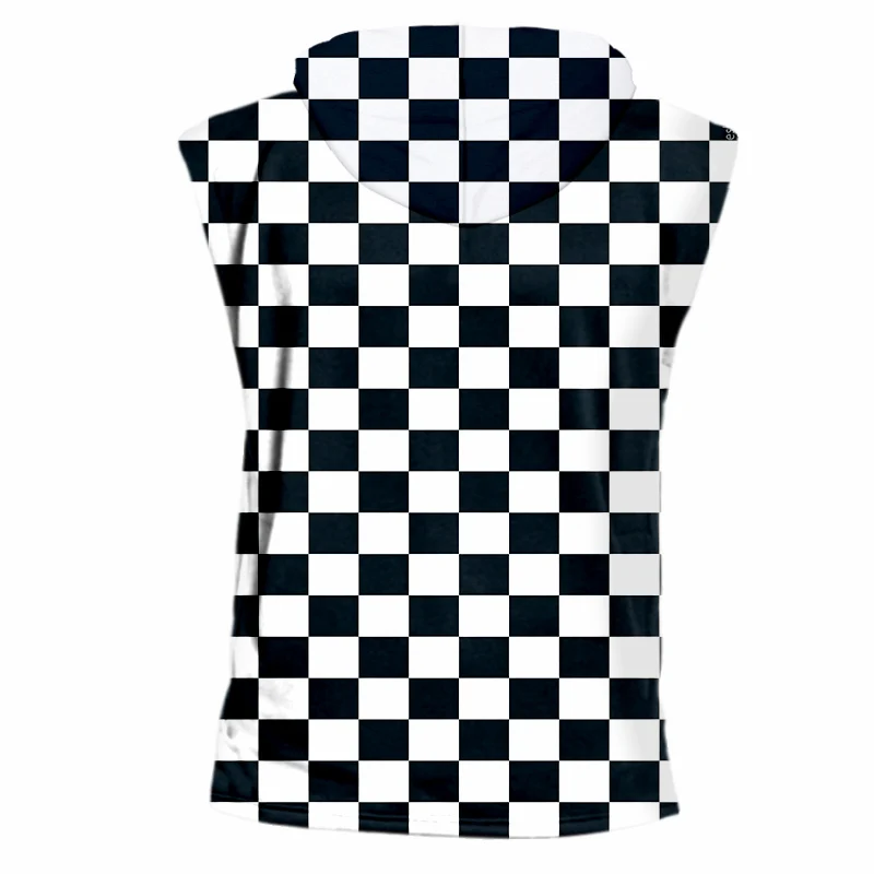 Худи мужское в стиле хип хоп без рукавов|Майки| |