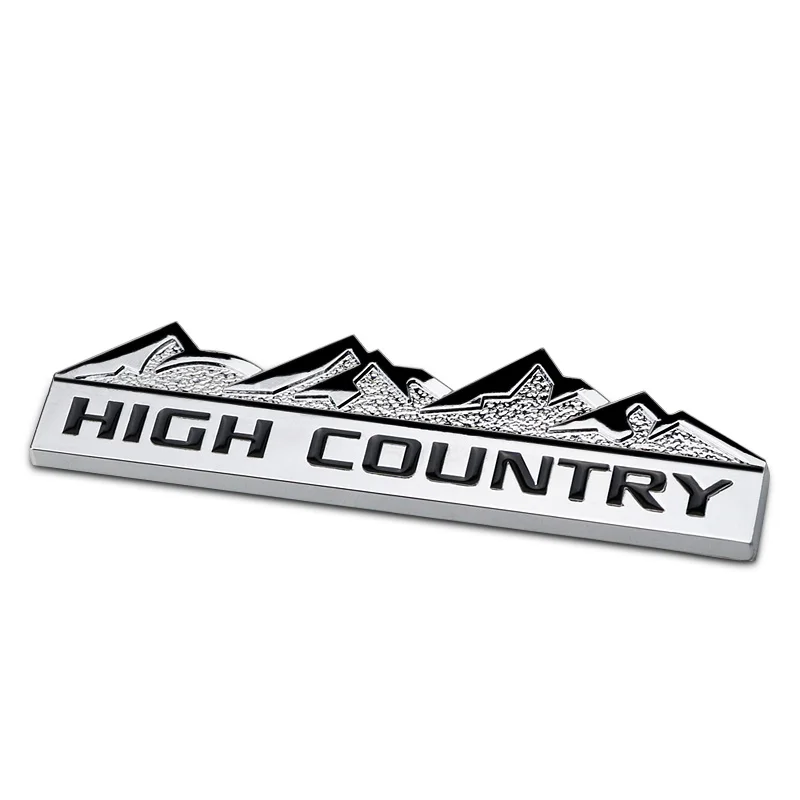 12 4 см страна с изображением заснеженной горы Trail НОМИНАЛЬНАЯ бар хром значок из