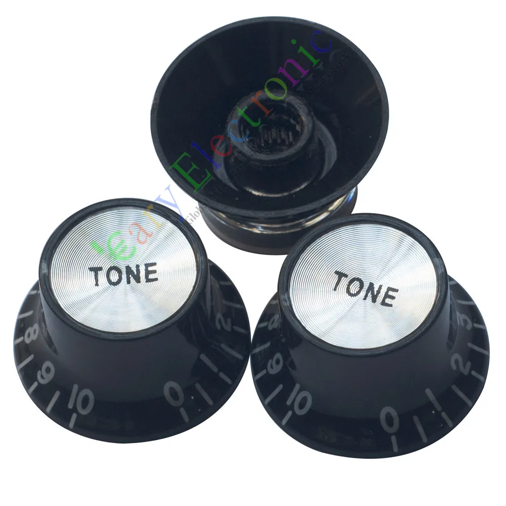 20 шт./комплект Черная крышка для гитарной трубки |