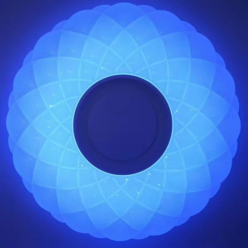APP Smart подвесные потолочные светильники с Bluetooth спикером 24 Вт Музыка LED