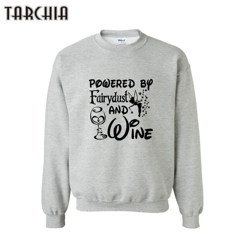 

TARCHIA Brand Clothing POWERED BY FAIRYDUST AND WINE Skateboard Sweatshirt Men Hoodies Men Streetwear Tracksuit Men Hoodies Tops
