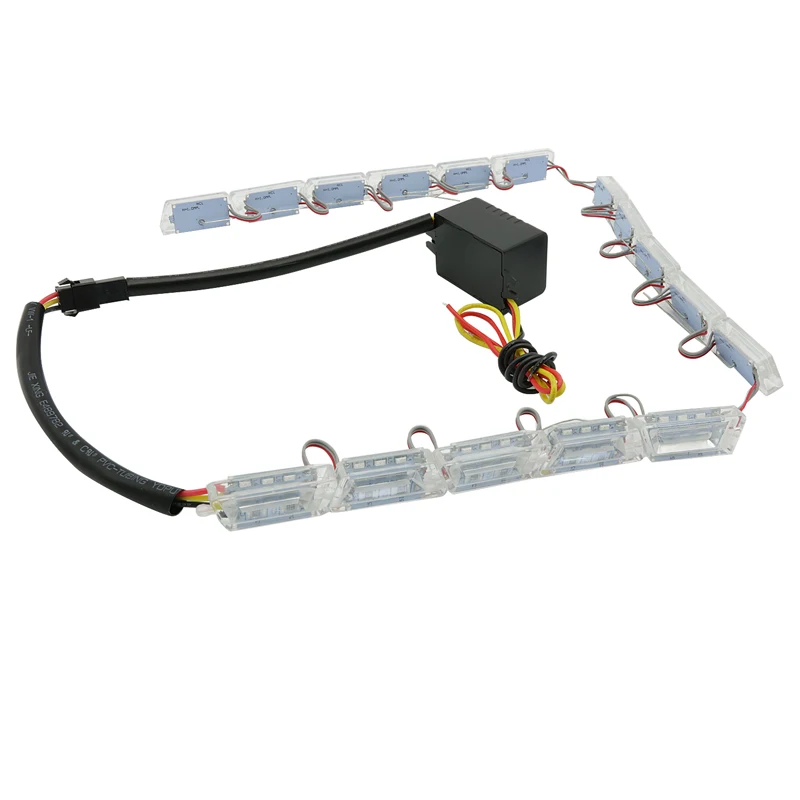 Автомобильный светодиодный DRL Противотуманные светодиодные полосы света для bmw