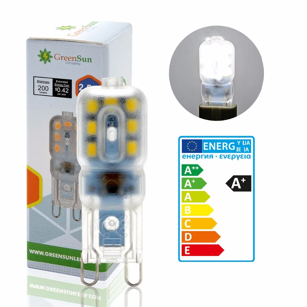 G9 светодиодный прозрачная капсула кукурузная лампа замена HalLamp 2835 SMD 220V/110V