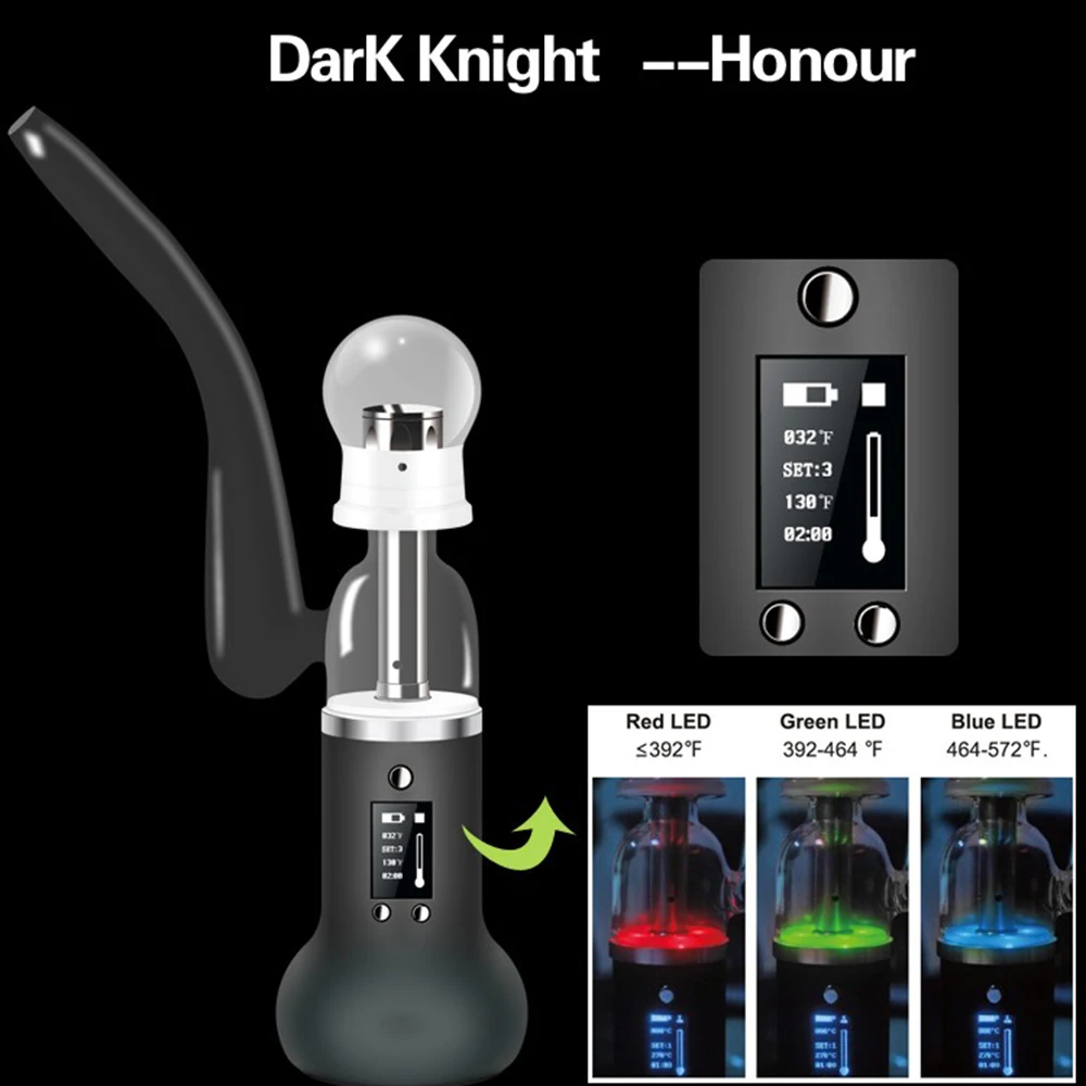 Горячие JomoTech электронная сигарета 2200 мАч Батарея Темный рыцарь чести сухой травы