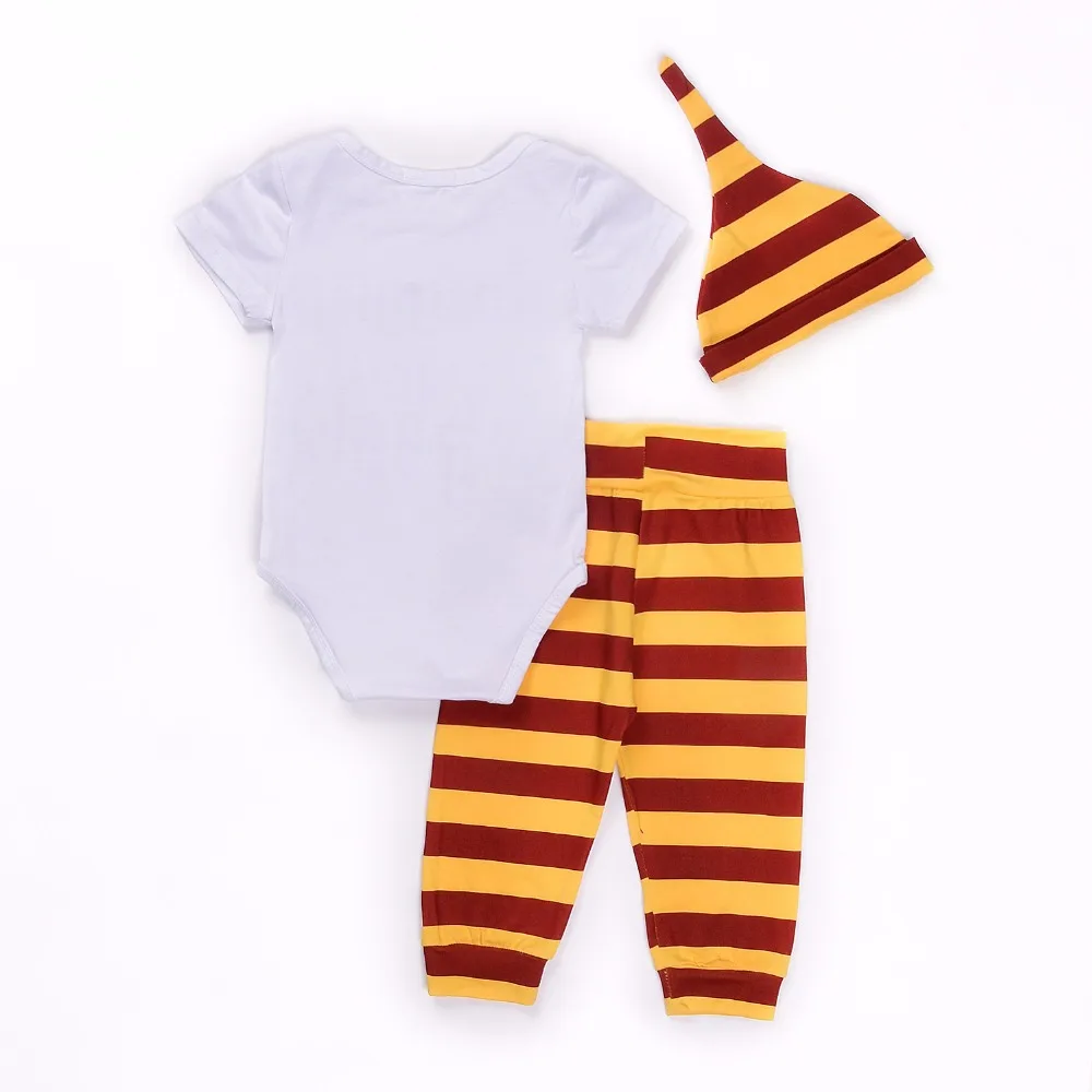 Комплект из 3 предметов комплект одежды для новорожденных комбинезон с короткими