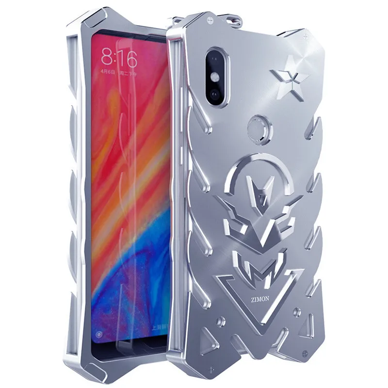 Zimon Armor II Aviation Metal Phone Case For Xiaomi MIX 2S Powerful Outdoor CNC Anodized Aluminum | Мобильные телефоны и
