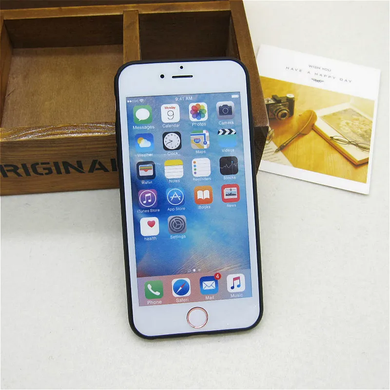 Горячая Продажа Мягкий ТПУ Милый Фри Мороженого Задней Обложки для Apple iPhone 5 5s SE