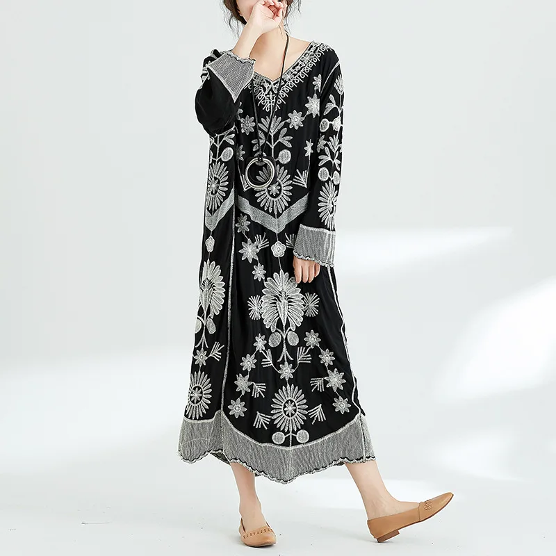 Женское платье в стиле хиппи Пляжное Платье бохо модель TA1065 на лето 2018|Женские